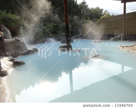藍色溫泉 21946784