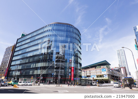 Nagoya Kanayama station front view Otsu street Kanayama intersection Mitsubishi Tokyo UFJ Bank Atsuta branch 21947000