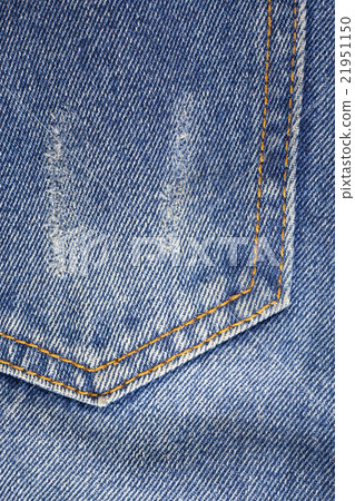 Old blue jeans background. Old blue jeans background. 21951150