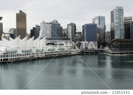 Panoramic view of Vancouver City Skyline 21951541