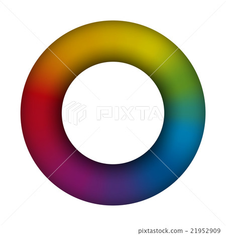 Torus Ring Rainbow Colors Torus Ring Rainbow Colors 21952909