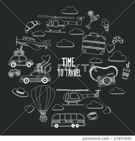 Hand drawn images Travel and transportation Hand drawn images Travel and transportation 21955695