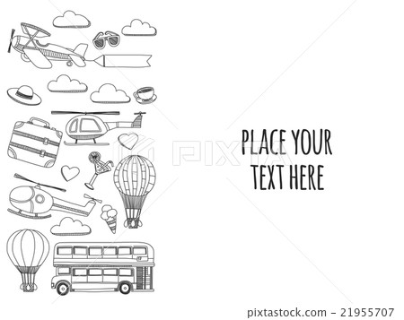 Hand drawn images Travel and transportation Hand drawn images Travel and transportation 21955707