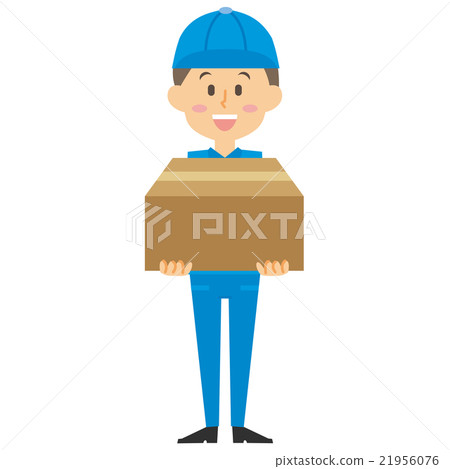 Factory worker _ cardboard _ 15 series 21956076