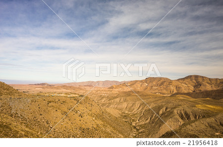 High altitude Andean landscape with scenic sky High altitude Andean landscape with scenic sky 21956418