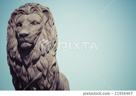 Lion statue in Skopje, Macedonia Lion statue in Skopje, Macedonia 21956467
