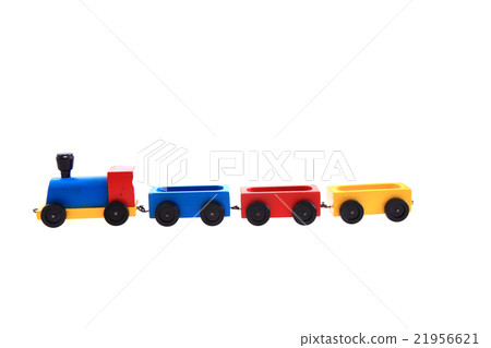 old wooden train toy 21956621
