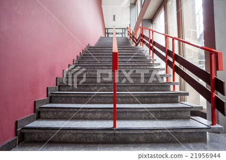staircase in an building staircase in an building 21956944
