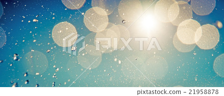 Summer sky bokeh 21958878