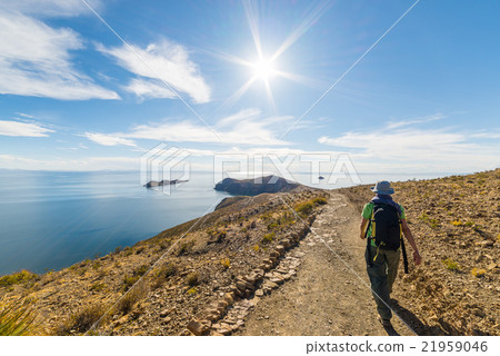 Exploring the Island of the Sun, Titicaca Lake, Bolivia 21959046