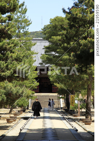 Cloud water and approaching path 21959590