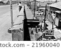 1945年左右，大阪Sangane房車巴士站附近的風景 21960040