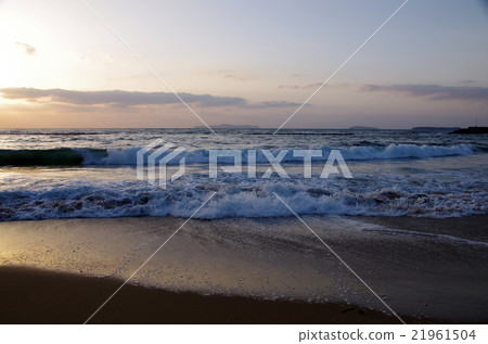 日本海日落海 21961504