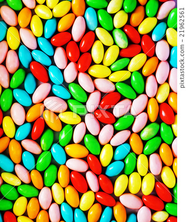 Assorted sweet jelly beans. Assorted sweet jelly beans. 21962561