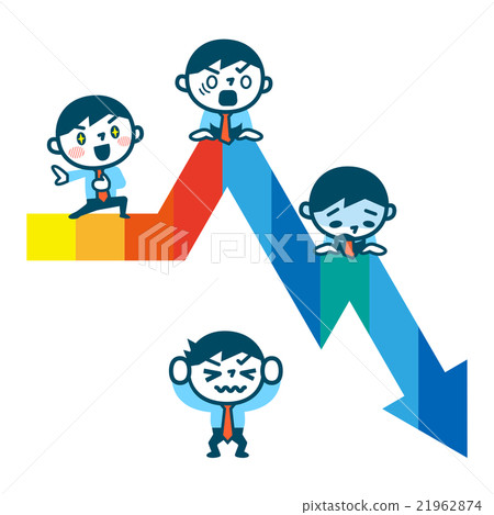 Male spirit repeating up and down movement 21962874
