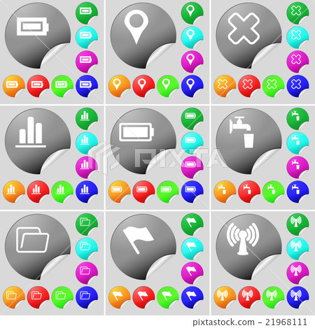 Battery, Checkpoint, Stop, Diagram, Tap, Folder, F Battery, Checkpoint, Stop, Diagram, Tap, Folder, F 21968111