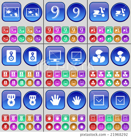 Aquarium, Nine, Scooter, Speaker, Monitor, Screw, Aquarium, Nine, Scooter, Speaker, Monitor, Screw, 21968292