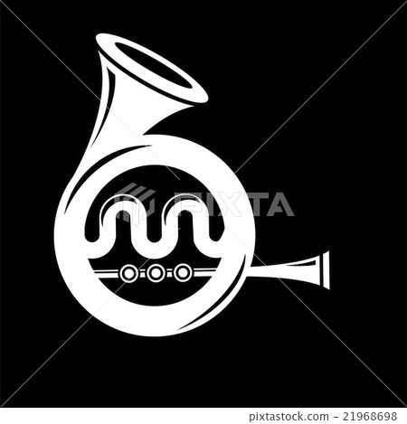 Musical French  Horn Icon  21968698
