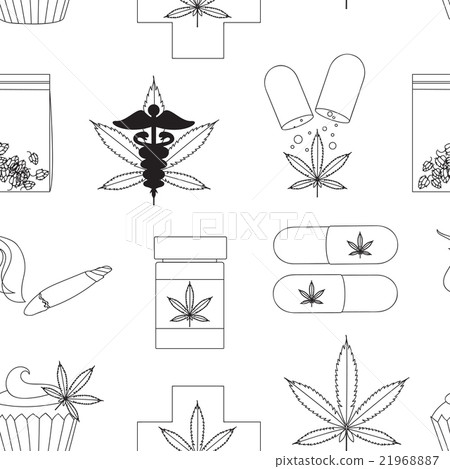 Medical marijuana pattern Medical marijuana pattern 21968887