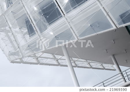 Architectural detail of a modern building Architectural detail of a modern building 21969390
