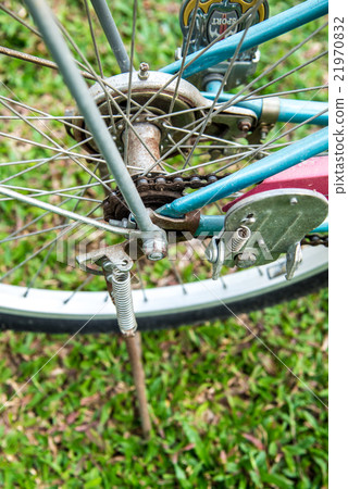 Old bicycle part. 21970832