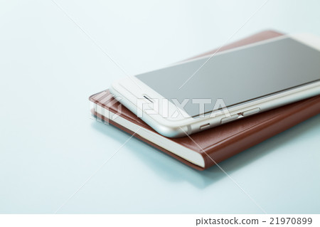 With a smartphone 21970899
