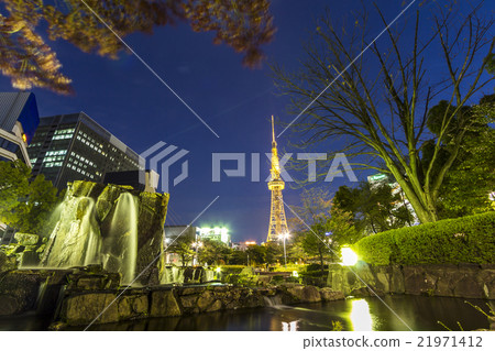 Nagoya TV tower Night view 21971412