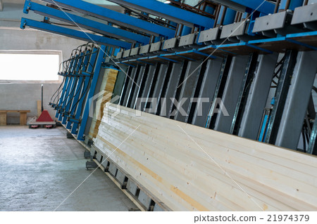 Woodworking. Image of bonding lamellas in shield 21974379