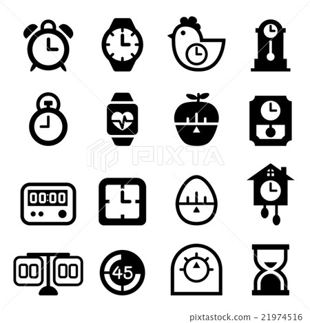 time icon set 21974516