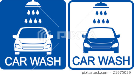 two car wash icons 21975039