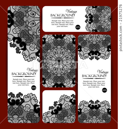 Collection of colorful banners and business cards Collection of colorful banners and business cards 21975276