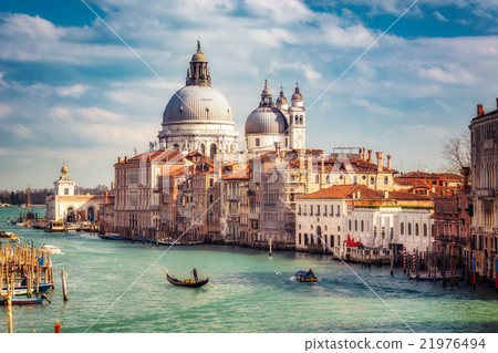 Venice at sunny evening 21976494