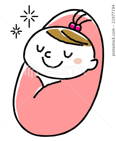 Illustration material: Baby baby variation Illustration material: Baby baby variation 21977194