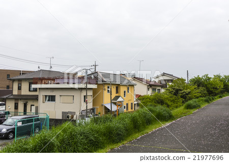 Residential area inside the embankment 21977696