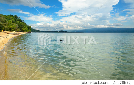 Siuri Beach at Poso lake. Indonesia Siuri Beach at Poso lake. Indonesia 21978652
