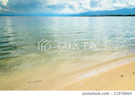 Siuri Beach at Poso lake. Indonesia Siuri Beach at Poso lake. Indonesia 21978664