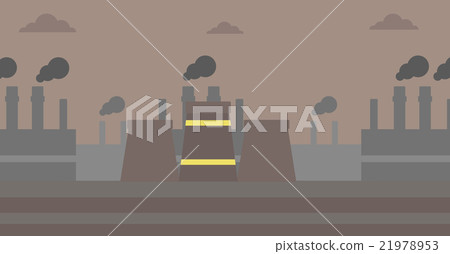 Industrial power plant. Industrial power plant. 21978953