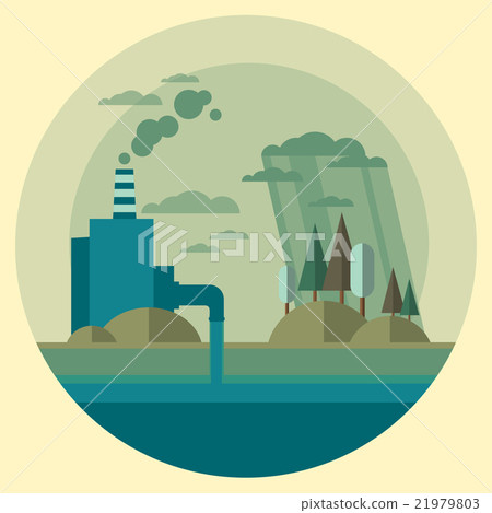 Nature Pollution Plant Pipe Dirty Waste Water Nature Pollution Plant Pipe Dirty Waste Water 21979803