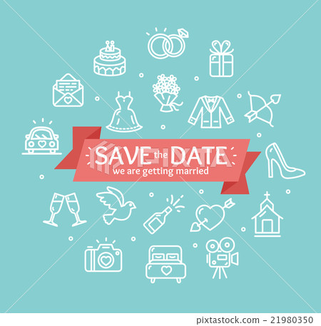 Wedding Concept. Vector Wedding Concept. Vector 21980350