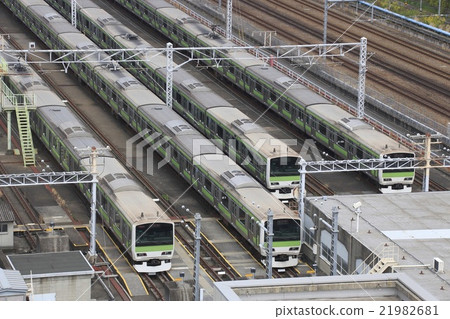 山手線在春東京綜合車輛中心被拘留 21982681