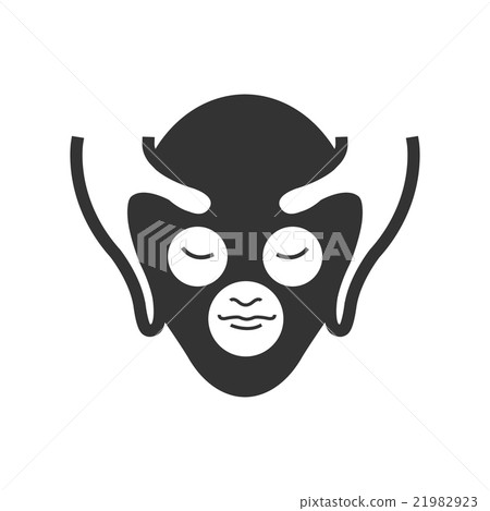 Bold Icon Facial massage icon Bold Icon Facial massage icon 21982923