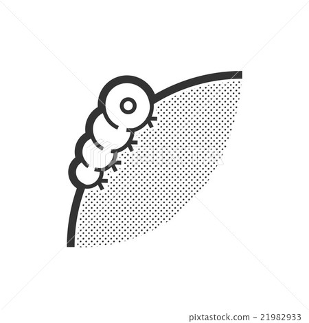 Treatment with worm icon Treatment with worm icon 21982933