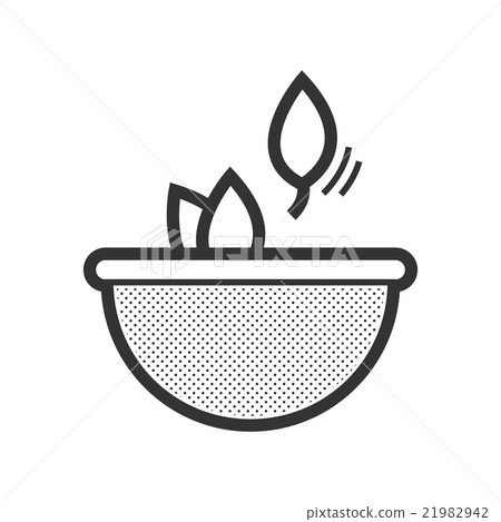 Herbs in bowls icon Herbs in bowls icon 21982942