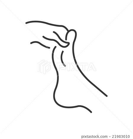 Line Icon Style, foot massage icon Line Icon Style, foot massage icon 21983010