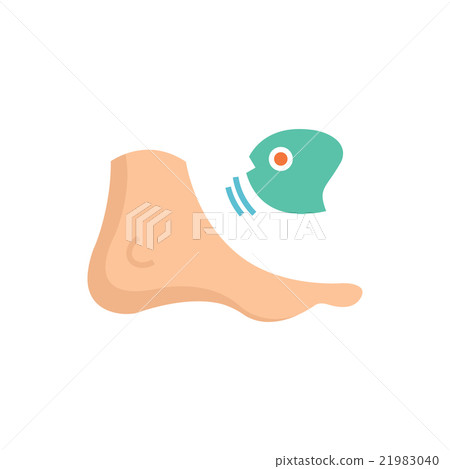 Flat Icon Fish spa feet icon Flat Icon Fish spa feet icon 21983040
