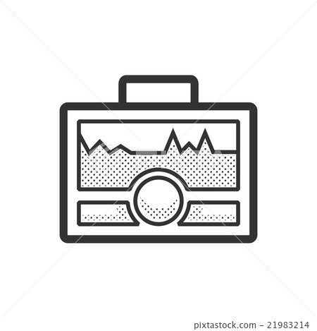 Medical Device Icon, Health care portable machine 21983214