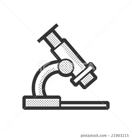 Medical Device Icon, Microscope 21983215