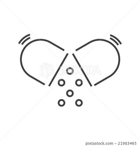 line icons Medical Pharmacist, open Pill icon line icons Medical Pharmacist, open Pill icon 21983465