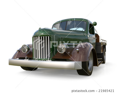 Old restored pickup. Pick-up in the style of hot Old restored pickup. Pick-up in the style of hot 21985421