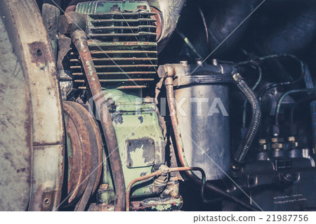 old motor engine macro - industrial machinery old motor engine macro - industrial machinery 21987756
